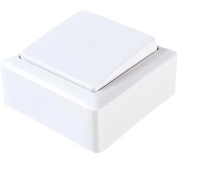 ХИТ О/У 1-клавишный ВЫКЛЮЧАТЕЛЬ 6А, 250В, БЕЛЫЙ. Россия Systeme Electric VA16-131-B фото 1