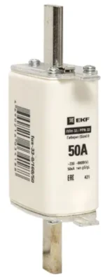 Плавкая вставка ППН-33 160/100А габарит 00 PROxima EKF fus-33/160/100 фото 1