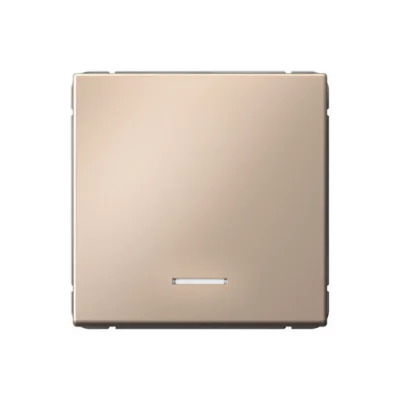 ARTGALLERY 1-клавишный ВЫКЛЮЧАТЕЛЬ с подсветкой, сх.1а, 10АХ, механизм, ПЕСОЧНЫЙ GA Systeme Electric фото 1