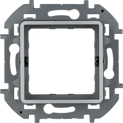 Адаптер для механизма Mosaic - INSPIRIA - алюминий Legrand 673902 фото 1