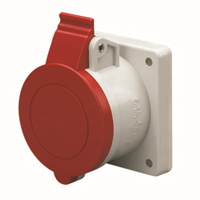 Розетка панельная IP44 16A 2P+E 230В DKC DIS4221663 фото 1