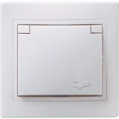 KVARTA Роз. 1-мест. с з/к/ш/кр 16А РСбш10-3-КБ бел. IEK ERK12-K01-16-DM фото 1