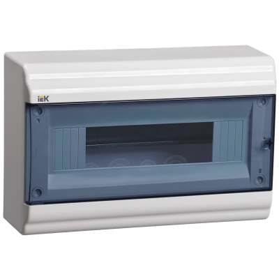 PRIME Корпус пластиковый ЩРН-П-12 белый IP41 IEK MKP82-N-12-41-10 фото 1