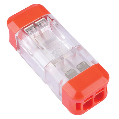 Клемма разъемная монтажная 2-проводная для подключения фазных одножильных проводников, LD700-412 STE фото 1