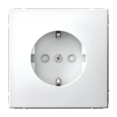 ARTGALLERY РОЗЕТКА с заземлением со шторками, 16А, механизм, БЕЛЫЙ Systeme Electric GAL000145 фото 1