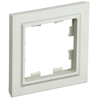 BRITE Рамка 1-мест. РУ-1-БрКр беж. IEK BR-M12-K10 фото 1