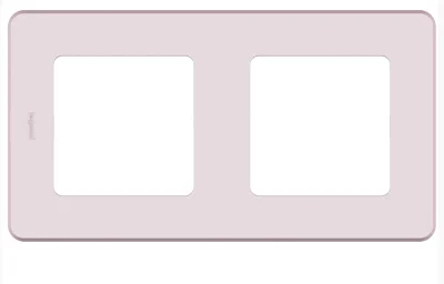 Рамка 2 поста - Inspiria - розовый Legrand 673944 фото 1