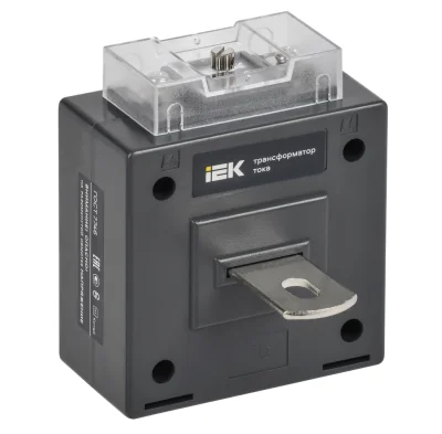 Трансформатор тока ТТИ-А 300/5А 5ВА класс 0,5S МПИ08 IEK ITT10-3-05-0300-08 фото 1