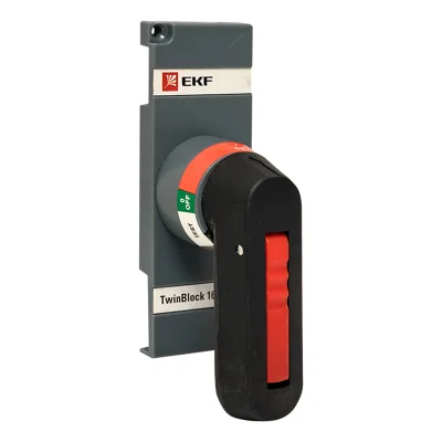 Рукоятка управления для прямой установки на рубильники TwinBlock 160-250А EKF tb-160-250-fh фото 1