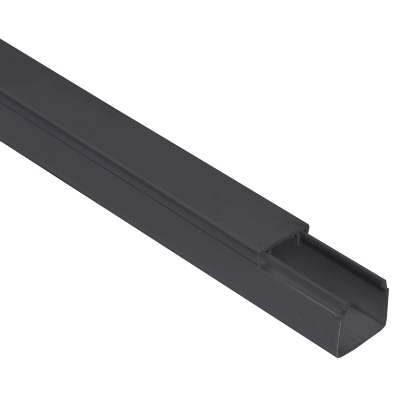 Кабель-канал 16х16 "ЭЛЕКОР" черный (84м) IEK EL-KK10-016-016-1-K02 фото 1