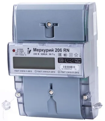 Счетчик электроэнергии Меркурий Incotex 206 PRSNO фото 1