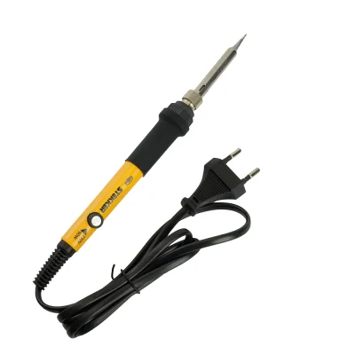 Паяльник с регулировкой температуры до450С с керам.нагревателем,60Вт,долговечное жало,230В, STEKKER  фото 1