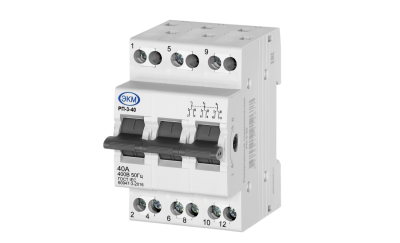 Модульный реверсивный переключатель РП-3-40 Меандр 4667780019912 фото 1