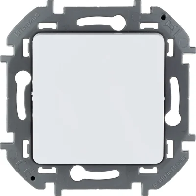 Переключатель одноклавишный - Inspiria - 10А 250В безвинтовые зажимы - белый Legrand 673650 фото 1