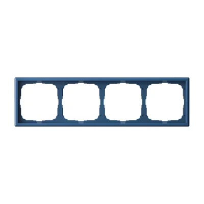 ARTGALLERY 4-постовая РАМКА, универсальная, АКВАМАРИН Systeme Electric GAL001104 фото 1