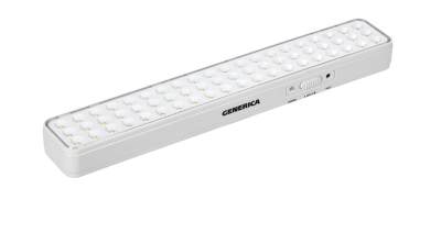 Светильник аккум. ДБА 1060 непост. 60LED 6ч 6Вт GENERICA LDBA0-1060-6-01-K01-G фото 1