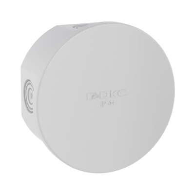 Коробка ответвит. с 4 кабельными вводами д.20мм, IP44, д.80х40мм DKC 53600 фото 1