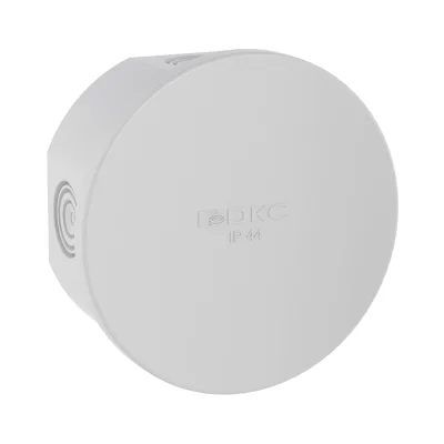 Коробка ответвит. с 4 кабельными вводами д.20мм, IP44, д.80х40мм DKC 53600 фото 1