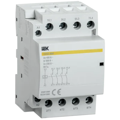 Контактор модульный КМ25-40М AC/DC IEK MKK21-25-40 фото 1