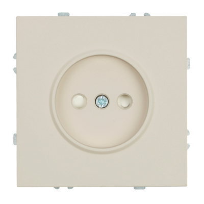 Розетка 1-местная с защитной шторкой (механизм), , б/з, 250В, 16А, серия Эмили, RST16-5109-08 STEKKE фото 1