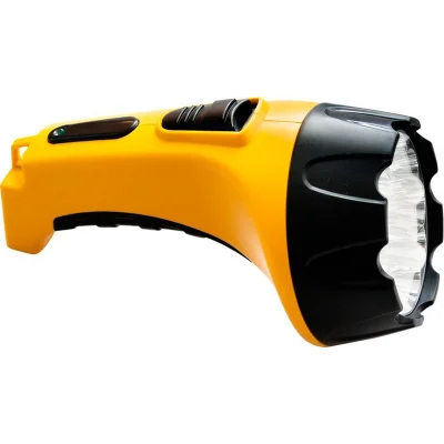 Фонарь аккумуляторный, 15 LED DC (свинцово-кислотная батарея), желтый, TH2295 (TH93C) Feron 12653 фото 1