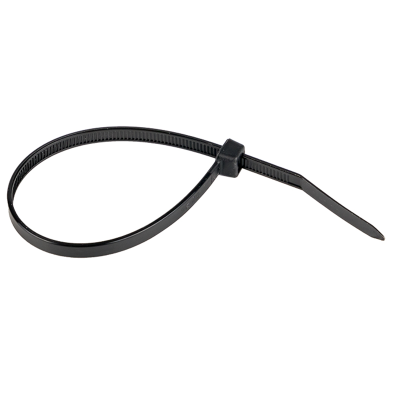 Хомут нейлоновый черный (4,8х200) (100шт.) Basic EKF plc-cb-4.8x200 фото 1