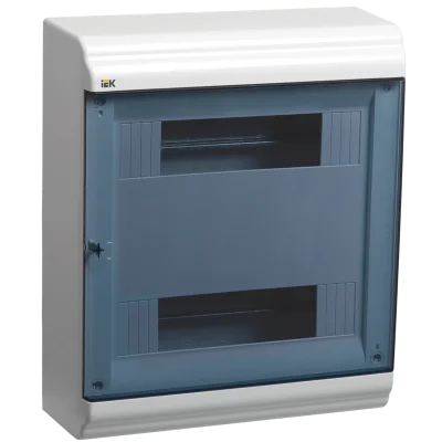 PRIME Корпус пластиковый ЩРН-П-24 белый IP41 IEK MKP82-N-24-41-10 фото 1