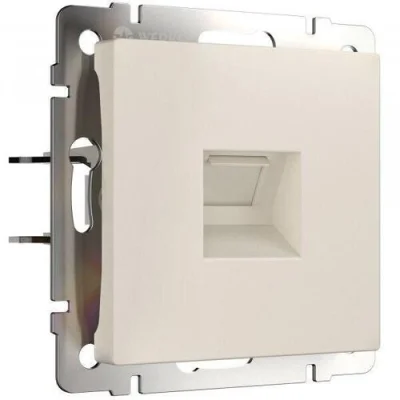 Розетка Ethernet RJ-45 (айвори матовый) W1181062 Werkel a062428 фото 1