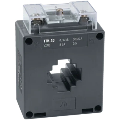 Трансформатор тока ТТИ-30 250/5А 5ВА 0,5 IEK itt20-2-05-0250 фото 1