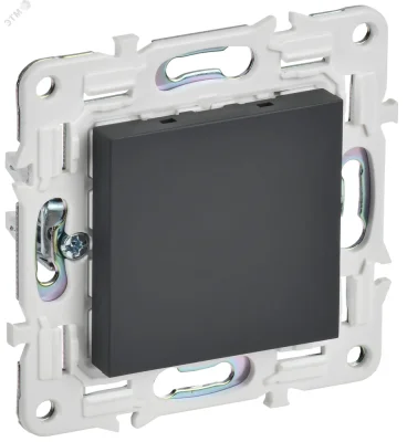 SKANDY Заглушка с суппортом SK-C01G графит IEK SK-PL10-K53 фото 1