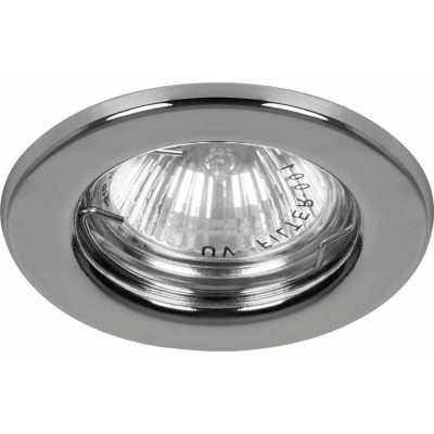 Светильник потолочный встраиваемый, MR16 G5.3 хром, DL10 Feron 15113 фото 1