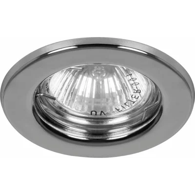 Светильник потолочный встраиваемый, MR16 G5.3 хром, DL10 Feron 15113 фото 1