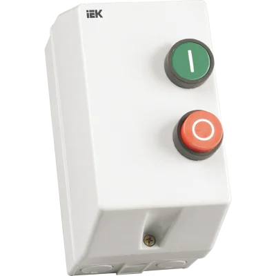 Контактор КМИ11260 12А в оболочке Ue=380В/АС3 IP54 IEK KKM16-012-380-00 фото 1