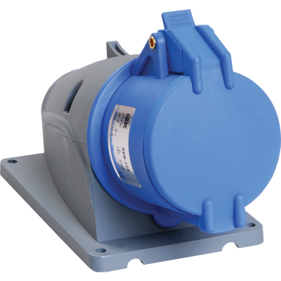 MAGNUM Розетка стац. ССИ-123 32А-6ч 220В 2P+PE IP44 IEK PSN11-032-3 фото 1