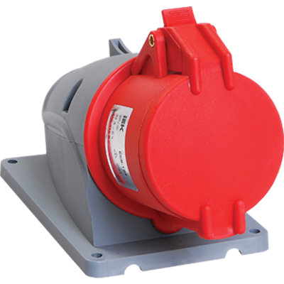 MAGNUM Розетка стац. ССИ-125 32А-6ч 380В 3P+PE+N IP44 IEK PSN12-032-5 фото 1