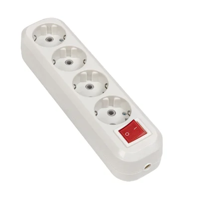 Колодка 4 гн. 16А 3,5кВт c выкл. с/з Эксперт PROxima EKF AKB16-4i фото 1