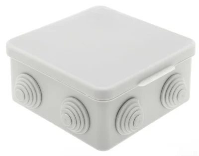 Коробка распред. 100х100х55, IP54, ОП, серый (75) Gusi Electric С3В108 фото 1