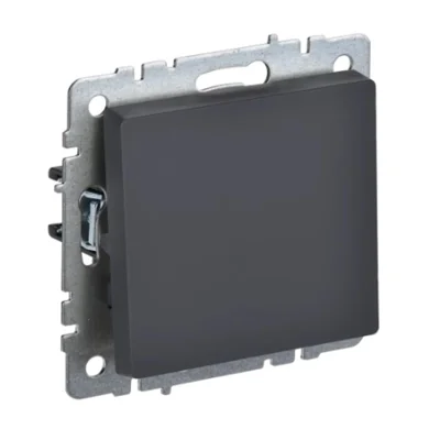 BRITE Выключ. 1-кл. 10А ВС10-1-0-БрГ граф. IEK BR-V10-0-10-K53 фото 1