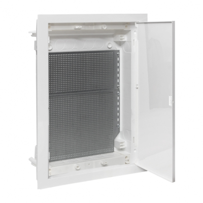 Встраиваемый слаботочный щит "Nova" 3 габарит с пластиковой дверью IP40 EKF nv-mb-pd-3 фото 1