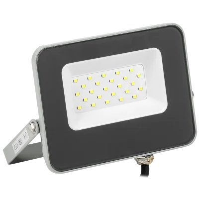 Прожектор СДО 07-20 светодиодный серый IP65 IEK LPDO701-20-K03 фото 1
