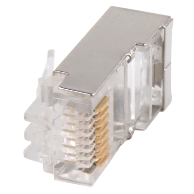 Разъём RJ-45 FTP для кабеля кат. 5Е GENERICA CS3-1C5EF-G фото 1