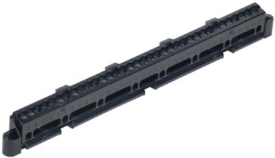 TEKFOR Суппорт для шин в корпус (ширина 12 модулей) IEK TF-KP00D-S-12 фото 1