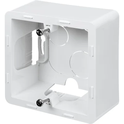 Коробка для накладного монтажа 1 пост - Inspiria - белый Legrand 673980 фото 1