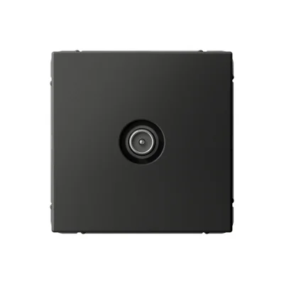 ARTGALLERY TV РОЗЕТКА проходная 4DB, механизм, БАЗАЛЬТ Systeme Electric GAL001492 фото 1