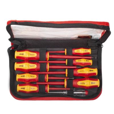 Набор диэлектрических отверток НИО-09 серия ПРОФИ КВТ 78620 фото 1