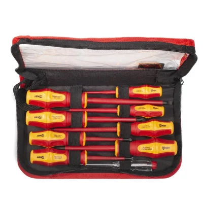 Набор диэлектрических отверток НИО-09 серия ПРОФИ КВТ 78620 фото 1